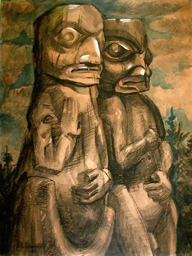 Indian Totems, 1938